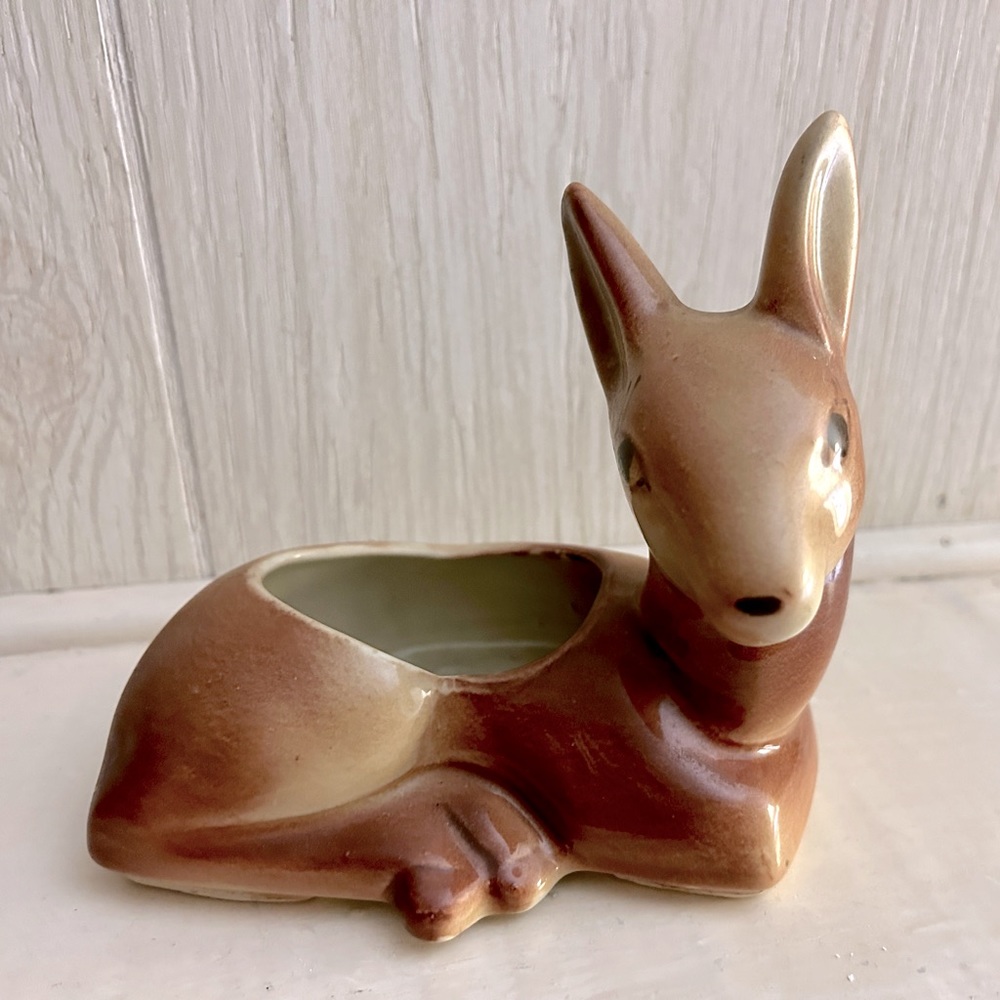 Vintage Ceramic Deer Decor